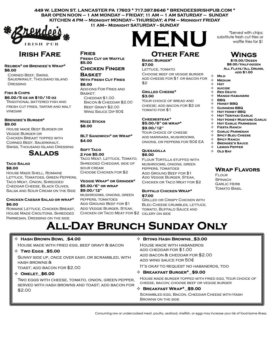 to Brendee's Irish Pub Brendee's Irish PubBrendee's Irish Pub